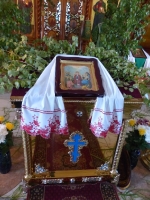 праздник Святой Троицы в Спасском кафедральном соборе г. Тары